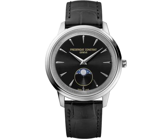 Reloj Frederique Constant FC-206B3S6 Clásico Quarz Fase Lunar 37mm