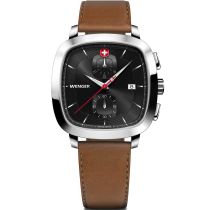 Wenger 01.1933.102 Reloj Hombre Vintage Clásico Cronógrafo 40mm 5ATM