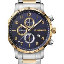 Wenger 01.1543.112 Attitude Cronógrafo 44mm Reloj Hombre 10ATM
