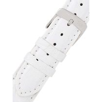 Morellato A01U0518339017CR18 blanco Alligator Correa de reloj 18mm