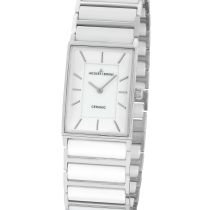 Jacques Lemans 1-1594E York Ceramica Reloj Mujer 24mm 5ATM
