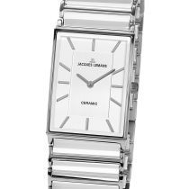 Jacques Lemans 1-1651E York Cerámica Reloj Mujer 20mm 5ATM