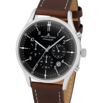 Jacques Lemans 1-2068M Retro Clasico Cronografo Reloj Hombre 