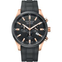Claude Bernard 10222-37RNCA-NIR Reloj Hombre Aquarider Cronógrafo 44mm 20ATM 