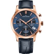 Claude Bernard 10231-37R-BUIR Reloj Mujer Clásico Cronógrafo 35mm 5ATM 