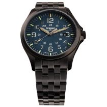 Traser H3 108739 P67 Officer GunMetal Blue Reloj Hombre 