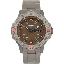 Traser H3 110668 Tactical Brown Titanio Reloj Hombre 46mm 20ATM