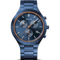 Bering 11743-797 Titanium Cronografo 43mm Reloj Hombre 5ATM