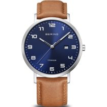 Bering 18640-567 Reloj Hombre Titanio 40mm 5ATM