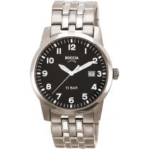 Boccia 3631-02 Reloj Hombres Titanio 38mm 10ATM