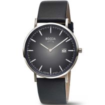 Boccia 3648-04 Reloj Hombre Titanio Cristal de zafiro 39mm 3ATM