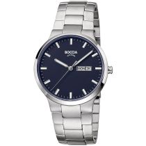 Boccia 3649-02 Reloj Hombres Titanio 39mm 5ATM