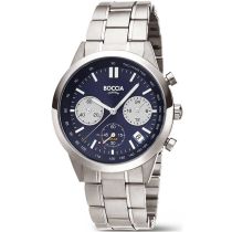 Boccia 3737-02 Reloj Hombre Titanio Cronógrafo 41mm 5ATM