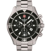 Swiss Alpine Military 7040.9137 Cronógrafo Reloj Hombre 46mm 10ATM