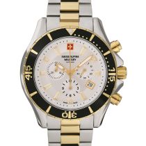 Swiss Alpine Military 7040.9142 Cronógrafo Reloj Hombre 46mm 10ATM