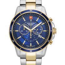 Swiss Alpine Military 7089.9145 Cronografo Reloj Hombre 44mm