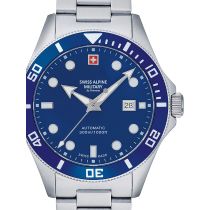 Swiss Alpine Military 7095.2135 Diver Automatico Reloj Hombre 