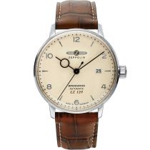 Zeppelin 8062-5 Hindenburg LZ129 Automatico 40mm Reloj Hombre 5ATM