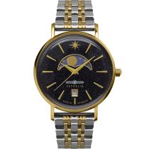 Zeppelin 8139M-3 Reloj Mujer Luna Fase lunar 36mm 5ATM 