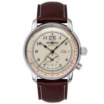 Zeppelin 8644-5 LZ-127 Reloj Hombre 43mm 5ATM