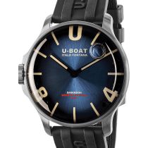 U-Boat 8704/B Darkmoon Blue SS Soleil Reloj Hombre 44mm 5ATM