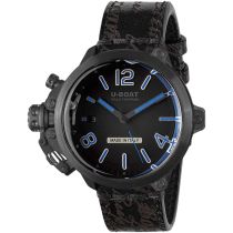 U-Boat 8808 Reloj Hombre Capsule PVD BK BL 45mm