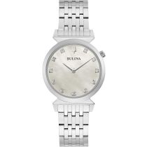 Bulova 96P216 Reloj Mujer Regatta 11 diamantes 30mm 3ATM