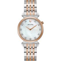 Bulova 98P192 Reloj Mujer Regatta 11 diamantes 30mm 3ATM