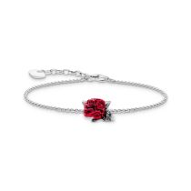 Thomas Sabo A2175-664-10-L19V Pulsera Romance rosas de plata