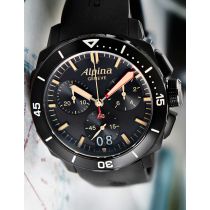 Alpina AL-372LBBG4FBV6 Reloj Hombre Seastrong Diver Cronógrafo 44mm 30ATM