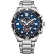 Citizen AT2560-84L Reloj Hombre Eco-Drive Cronografo 43mm 10ATM