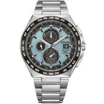 Citizen AT8238-84M Reloj Hombre Eco-Drive Super-Titanium Radio Cronógrafo 44mm 10ATM  