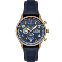 AVI-8 AV-4011-0Q Reloj Hombre Hawker Hurricane Clásico Cronógrafo 43mm 5ATM