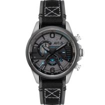 AVI-8 AV-4056-08 Reloj Hombre Hawker Harrier Dual Retrograde Cronógrafo 44mm 5ATM