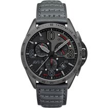 AVI-8 AV-4077-03 P-51 Mustang Cronografo 43mm Reloj Hombre 5ATM