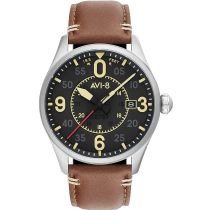 AVI-8 AV-4090-01 Spitfire Automatico 42mm Reloj Hombre 5ATM
