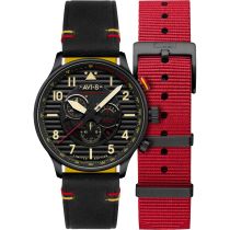 AVI-8 AV-4109-01 Reloj Hombre Flyboy Spirit of Tuskegee Edición limitada Chrono 44mm 5ATM