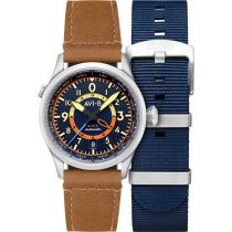 AVI-8 AV-4120-01 Reloj Hombre Wingman Worldtimer Automático GMT 41mm 5ATM