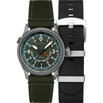 AVI-8 AV-4120-05 Reloj Hombre Wingman Worldtimer Automático GMT 41mm 5ATM