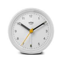 Braun BC12W reloj despertador clásico