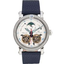 Carl von Zeyten CVZ0085WHS Reloj Hombre Schauinsland Automático Limited 46mm 5ATM
