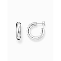 Thomas Sabo CR635-001-21 Pendientes de aro de plata Chunky 22 mm Señoras