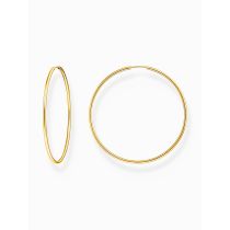 Thomas Sabo CR729-413-39 Pendientes de aro dorados 60 mm Señoras