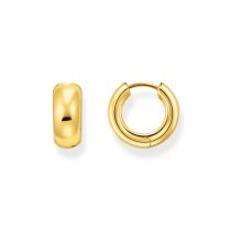Thomas Sabo CR741-413-39 Bold - Pendientes mini-chunky dorados 16.0 mm señora
