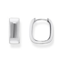 Thomas Sabo CR744-001-21 Bold - Pendientes cuadrados de plata 16,5 mm mujer