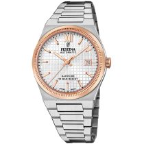 Festina F20030/1 Reloj Hombre Swiss Made Rivé Automático 40mm 10ATM 