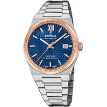 Festina F20030/2 Reloj Hombre Swiss Made Rivé Automático 40mm 10ATM 