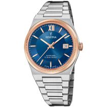 Festina F20036/2 Reloj Hombre Swiss Made Rivé 40mm 10ATM 
