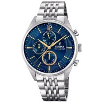 Festina F20285/3 Timeless Cronografo 41mm Reloj Hombre 5ATM