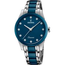 Festina F20499/2 Cerámico Reloj Mujer 35mm 5ATM